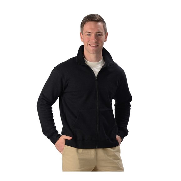 Men's Hemp Zip Fleece Jacket - Picture 6 of 13